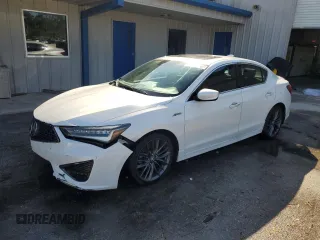 2019 Acura ILX w/Premium/A-Spec Pkg with VIN 19UDE2F8XKA007662, listed as a Copart auction lot 89262925 with 84,361 mi miles and Clean Title. Bid and sale history available at carsss.com. Image 1.