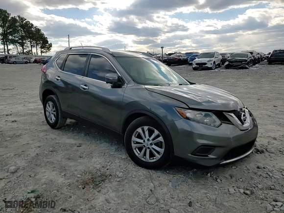 2015 Nissan Rogue SV with VIN KNMAT2MT4FP557716, listed as a Copart auction lot 42018185 with 134,223 mi miles and Salvage Title. Bid and sale history available at carsss.com. Image 11.