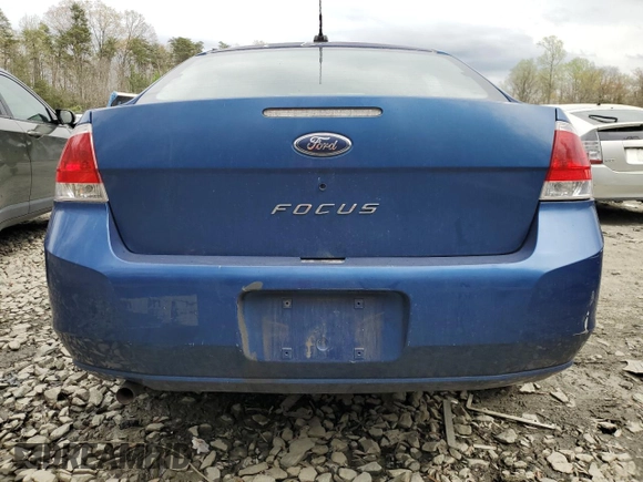 2008 Ford Focus S with VIN 1FAHP34N48W223081, listed as a Copart auction lot 51976795 with 154,939 mi miles and Salvage Title. Bid and sale history available at carsss.com. Image 6.