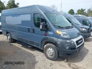 2019 Ram ProMaster Cargo with VIN 3C6URVJG4KE545250, listed as a IAAI auction lot 41842605 with 85,462 mi miles. Bid and sale history available at carsss.com. Image 1.