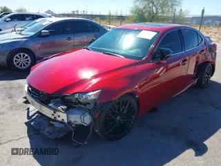 2015 Lexus IS 250 with VIN JTHBF1D2XF5044400, listed as a IAAI auction lot 41605032 with 103,068 mi miles and . Bid and sale history available at DreamBid. Image 2.