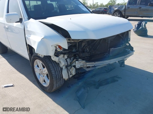 2010 Honda Ridgeline RTL with VIN 5FPYK1F54AB011339, listed as a IAAI auction lot 41983918 with 201,124 mi miles. Bid and sale history available at carsss.com. Image 6.