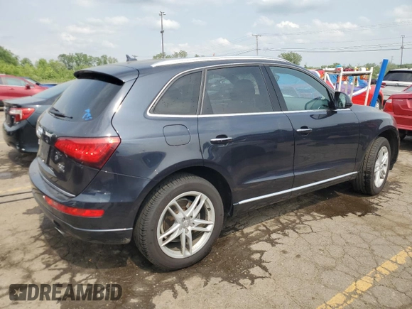 2017 Audi Q5 Premium Plus with VIN WA1L2AFP0HA019570, listed as a Copart auction lot 59339235 with 104,091 mi miles and Clean title. Bid and sale history available at DreamBid. Image 3.
