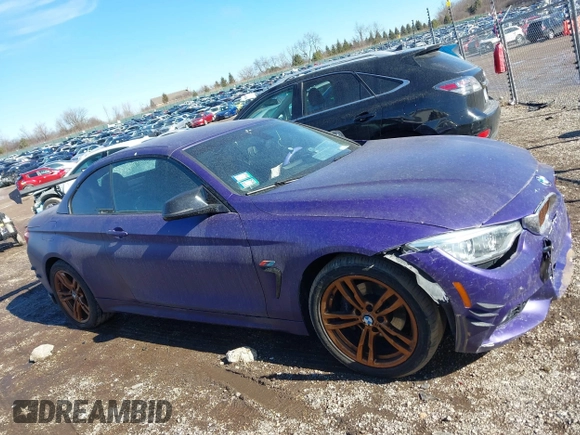 2014 BMW 4 Series 428i xDrive with VIN WBA3T1C58EPS98939, listed as a IAAI auction lot 41649313 with 35,994 mi miles and . Bid and sale history available at carsss.com. Image 14.