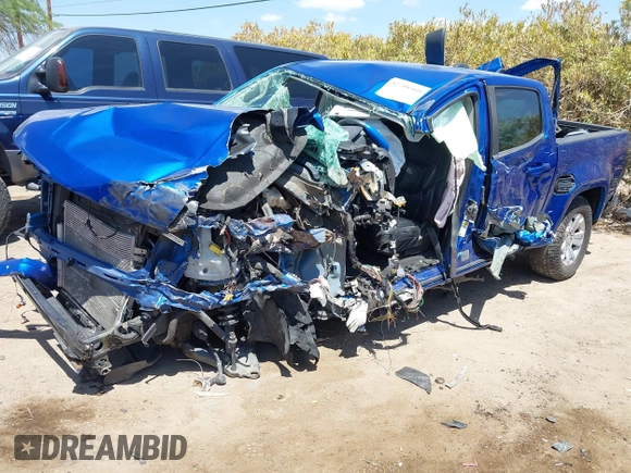2019 Chevrolet Colorado 2WD LT with VIN 1GCGSCEN1K1305373, listed as a IAAI auction lot 42708560 with Not provided miles and . Bid and sale history available at DreamBid. Image 17.