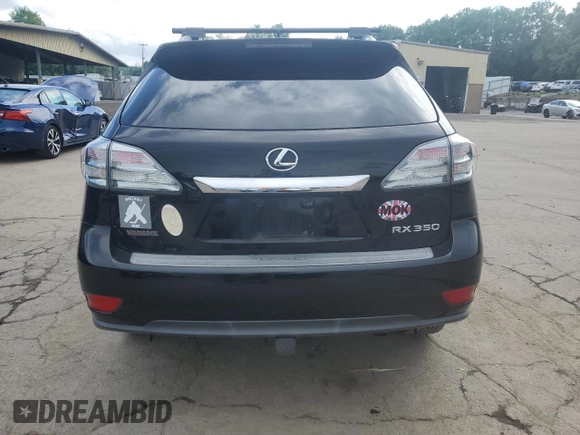 2011 Lexus RX 350 z VIN JTJBK1BA7B2015596, wystawiony jako Copart lot #61337755 z przebiegiem 80 907 mil mil oraz Szkoda całkowita • Salvage title. Historia ofert i sprzedaży dostępna na DreamBid. Obrazek 6.