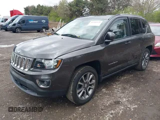 2017 Jeep Compass High Altitude with VIN 1C4NJDEB1HD139854, listed as a IAAI auction lot 41945939 with 79,229 mi miles. Bid and sale history available at carsss.com. Image 2.
