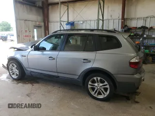 2007 BMW X3 3.0si with VIN WBXPC93437WF11868, listed as a Copart auction lot 63871695 with 149,953 mi miles and Salvage title. Bid and sale history available at DreamBid. Image 2.