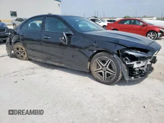 2024 Mercedes-Benz C 300 z VIN W1KAF4GB2RR218022, wystawiony jako Copart lot #51552635 z przebiegiem 7 906 mil mil oraz Szkoda całkowita • Salvage title. Historia ofert i sprzedaży dostępna na DreamBid. Obrazek 4.