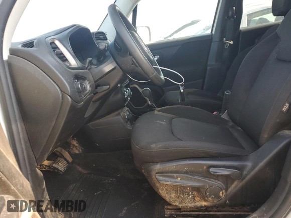 2017 Jeep Renegade Sport with VIN ZACCJBAB0HPF11056, listed as a Copart auction lot 56515405 with 159,547 mi miles and Salvage title. Bid and sale history available at DreamBid. Image 7.
