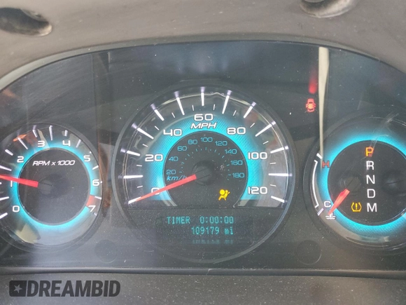2012 Ford Fusion SE with VIN 3FAHP0HG1CR323080, listed as a Copart auction lot 53715485 with 109,179 mi miles and Salvage title. Bid and sale history available at DreamBid. Image 9.