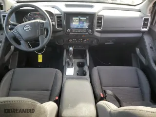 2024 Nissan Frontier SV with VIN 1N6ED1EJ6RN617126, listed as a Copart auction lot 48074805 with 13,882 mi miles and Salvage Title. Bid and sale history available at carsss.com. Image 8.