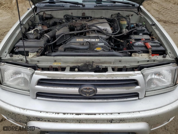 2000 Toyota 4Runner SR5 with VIN JT3HN86R5Y0261231, listed as a Copart auction lot 51372445 with 195,639 mi miles and Clean Title. Bid and sale history available at carsss.com. Image 12.