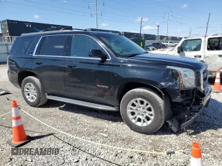 2019 GMC Yukon SLT with VIN 1GKS2BKC0KR337082, listed as a Copart auction lot 51322395 with 96,066 mi miles and Salvage Title. Bid and sale history available at carsss.com. Image 4.