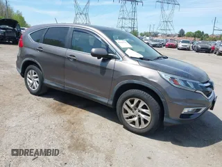 2015 Honda CR-V EX with VIN 2HKRM4H50FH672171, listed as a IAAI auction lot 42103730 with 276,702 mi miles and . Bid and sale history available at carsss.com. Image 1.