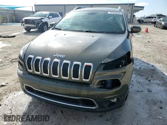 2016 Jeep Cherokee Limited with VIN 1C4PJLDS9GW125918, listed as a Copart auction lot 42929645 with 123,055 mi miles and Salvage title. Bid and sale history available at DreamBid. Image 15.