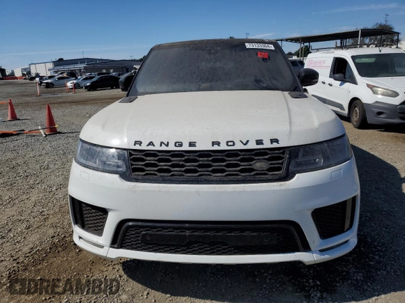 2019 Land Rover Range Rover Sport HSE Dynamic with VIN SALWV2SV5KA850180, listed as a Copart auction lot 73133364 with 75,678 mi miles and Salvage Title. Bid and sale history available at carsss.com. Image 5.