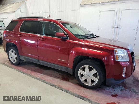 2012 GMC Terrain SLE-2 with VIN 2GKFLTEK4C6264464, listed as a Copart auction lot 54685025 with 153,644 mi miles and Salvage Title. Bid and sale history available at carsss.com. Image 4.