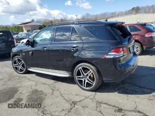 2018 Mercedes-Benz GLE 43 AMG with VIN 4JGDA6EB4JB105461, listed as a Copart auction lot 50608075 with 103,309 mi miles and Salvage title. Bid and sale history available at DreamBid. Image 2.