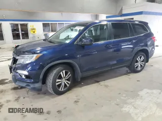 2016 Honda Pilot EX-L with VIN 5FNYF6H75GB064214, listed as a Copart auction lot 51669645 with 208,914 mi miles and Salvage Title. Bid and sale history available at carsss.com. Image 1.