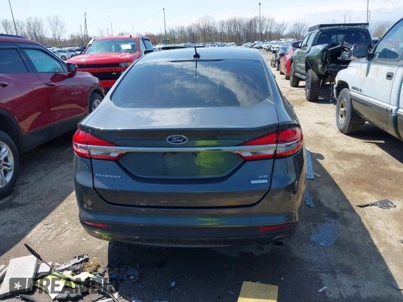 2017 Ford Fusion SE with VIN 3FA6P0HD9HR396654, listed as a IAAI auction lot 41967194 with 131,062 mi miles. Bid and sale history available at carsss.com. Image 16.