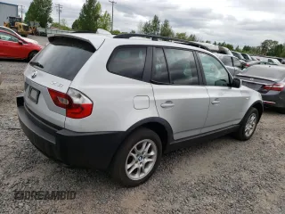 2004 BMW X3 2.5i with VIN WBXPA73464WB23488, listed as a Copart auction lot 54877915 with 136,927 mi miles and Clean Title. Bid and sale history available at DreamBid. Image 3.