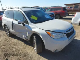 2016 Subaru Forester 2.5i Touring with VIN JF2SJAVC7GH404943, listed as a IAAI auction lot 41246088 with 157,913 mi miles. Bid and sale history available at carsss.com. Image 1.