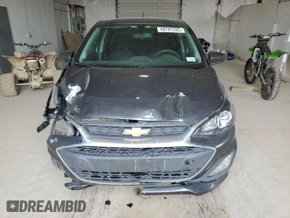 2020 Chevrolet Spark LS with VIN KL8CB6SA3LC462774, listed as a Copart auction lot 49787335 with 87,310 mi miles and Salvage Title. Bid and sale history available at DreamBid. Image 5.