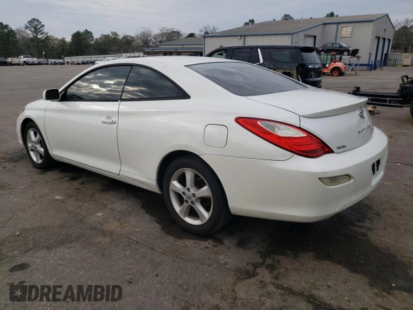 2007 Toyota Solara SE with VIN 4T1CE30P97U757443, listed as a Copart auction lot 47577155 with 184,134 mi miles and Salvage Title. Bid and sale history available at carsss.com. Image 2.