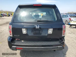 2007 Honda Pilot LX with VIN 5FNYF28107B021596, listed as a Copart auction lot 51256235 with 176,391 mi miles and Clean Title. Bid and sale history available at carsss.com. Image 6.