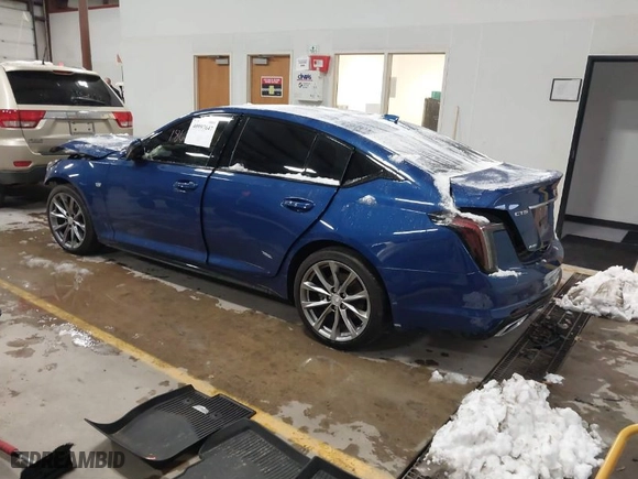 2020 Cadillac CT5 Sport with VIN 1G6DU5RK1L0118668, listed as a IAAI auction lot 40997647 with NaN miles. Bid and sale history available at carsss.com. Image 3.