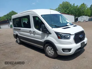 2023 Ford Transit Passenger XL с VIN 1FBAX2C82PKA53394, выставлен на аукционе IAAI как лот 42493748 с пробегом 69 352 миль миль и . История ставок и продаж доступна на DreamBid. Изображение 1.