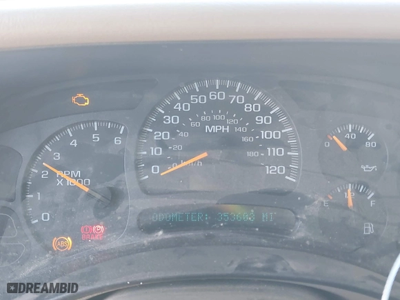 2003 Chevrolet Silverado 1500 LS with VIN 2GCEC19T831244455, listed as a IAAI auction lot 41746907 with 353,603 mi miles. Bid and sale history available at carsss.com. Image 7.