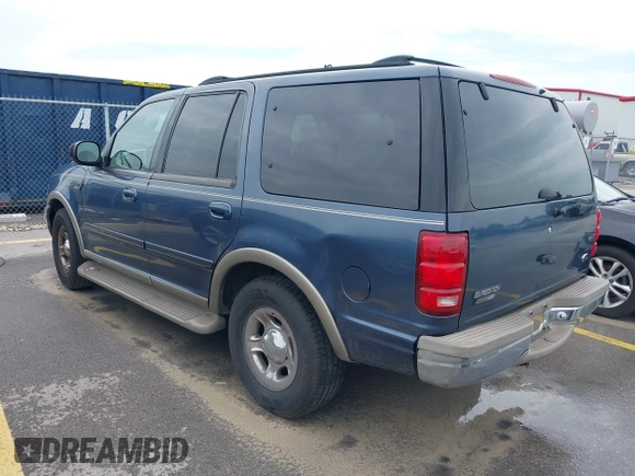 2000 Ford Expedition Eddie Bauer with VIN 1FMRU17L6YLA85238, listed as a IAAI auction lot 42629535 with Not provided miles and . Bid and sale history available at DreamBid. Image 3.