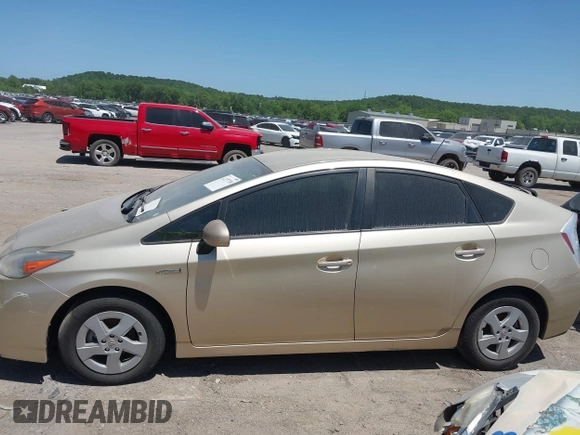 2011 Toyota Prius I with VIN JTDKN3DU5B1415255, listed as a IAAI auction lot 42277738 with Not Provided miles and . Bid and sale history available at DreamBid. Image 14.
