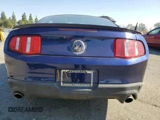 2012 Ford Mustang GT Premium with VIN 1ZVBP8CF5C5249806, listed as a Copart auction lot 46825605 with 94,066 mi miles and Salvage Title. Bid and sale history available at DreamBid. Image 6.