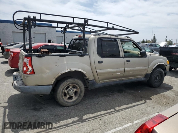 2005 Ford Explorer Sport Trac XLS with VIN 1FMZU67K05UA59602, listed as a Copart auction lot 56756175 with 136,440 mi miles and Salvage title. Bid and sale history available at DreamBid. Image 3.
