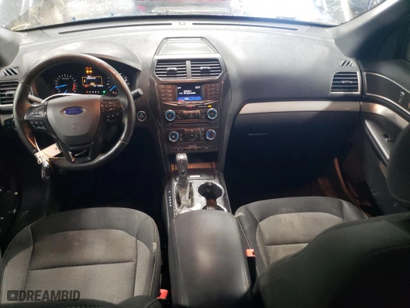 2017 Ford Explorer XLT with VIN 1FM5K8DH7HGB88643, listed as a Copart auction lot 48550145 with 159,670 mi miles and Salvage Title. Bid and sale history available at carsss.com. Image 8.