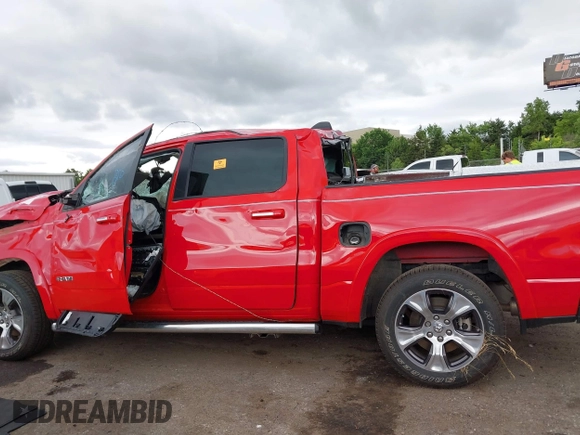 2022 Ram 1500 Laramie with VIN 1C6SRFJT5NN349361, listed as a IAAI auction lot 42342436 with Not provided miles and . Bid and sale history available at DreamBid. Image 13.