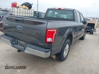 2015 Ford F-150 XL with VIN 1FTEX1CF6FKF02242, listed as a IAAI auction lot 41478528 with 144,197 mi miles. Bid and sale history available at carsss.com. Image 4.