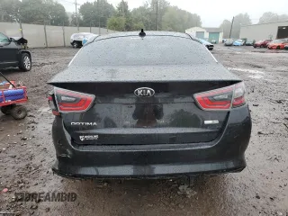 2015 Kia Optima Hybrid with VIN KNAGM4AD0F5082638, listed as a Copart auction lot 72855864 with 0 mi miles and Salvage Title. Bid and sale history available at carsss.com. Image 6.