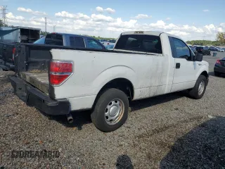 2009 Ford F-150 XL with VIN 1FTRF12W29KB49847, listed as a Copart auction lot 51491205 with 287,388 mi miles and Clean Title. Bid and sale history available at carsss.com. Image 3.