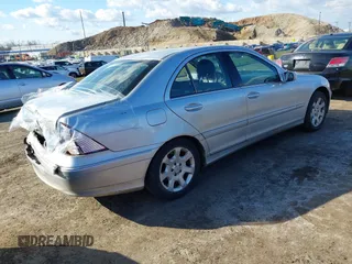 2005 Mercedes-Benz C 240 with VIN WDBRF81J25F608844, listed as a IAAI auction lot 41747537 with 143,004 mi miles and . Bid and sale history available at DreamBid. Image 4.