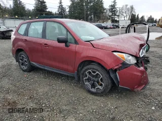 2015 Subaru Forester 2.5i with VIN JF2SJAAC6FG817043, listed as a Copart auction lot 46461615 with 80,895 mi miles and Salvage Title. Bid and sale history available at carsss.com. Image 4.