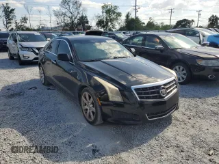 2014 Cadillac ATS Standard RWD with VIN 1G6AA5RX1E0107230, listed as a Copart auction lot 52164475 with 163,933 mi miles and Clean title. Bid and sale history available at DreamBid. Image 4.