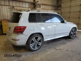 2015 Mercedes-Benz GLK with VIN WDCGG5HB1FG415402, listed as a Copart auction lot 52597865 with 261,299 mi miles and Salvage Title. Bid and sale history available at carsss.com. Image 3.