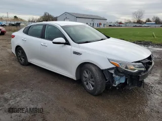 2020 Kia Optima LX with VIN 5XXGT4L38LG434379, listed as a Copart auction lot 51968515 with 80,259 mi miles and Salvage Title. Bid and sale history available at carsss.com. Image 4.