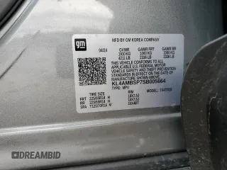 2025 Buick Encore GX Preferred z VIN KL4AMBSP7SB005664, wystawiony jako Copart lot #50201675 z przebiegiem 12 793 mil mil oraz Szkoda całkowita • Salvage title. Historia ofert i sprzedaży dostępna na DreamBid. Obrazek 13.