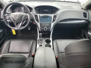 2019 Acura TLX with VIN 19UUB1F34KA010161, listed as a Copart auction lot 87157924 with 105,427 mi miles and Salvage Title. Bid and sale history available at carsss.com. Image 8.