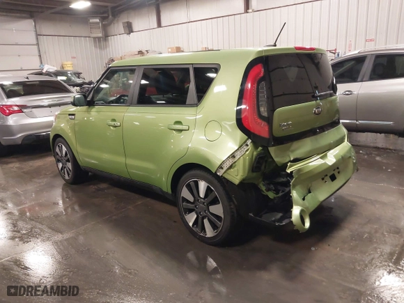 2015 Kia Soul ! with VIN KNDJX3A53F7762167, listed as a IAAI auction lot 41150704 with 105,780 mi miles. Bid and sale history available at carsss.com. Image 3.